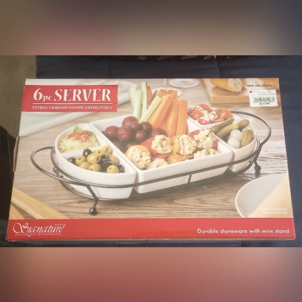 6 section server